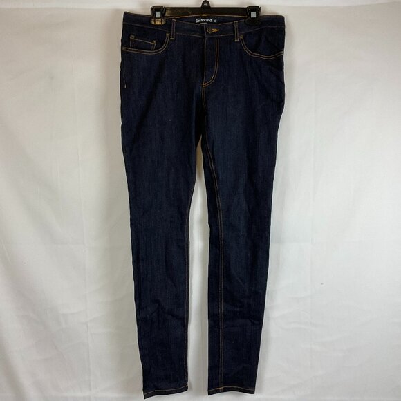 Betabrand Jeans 31 Dark Blue Wash Slim Leg